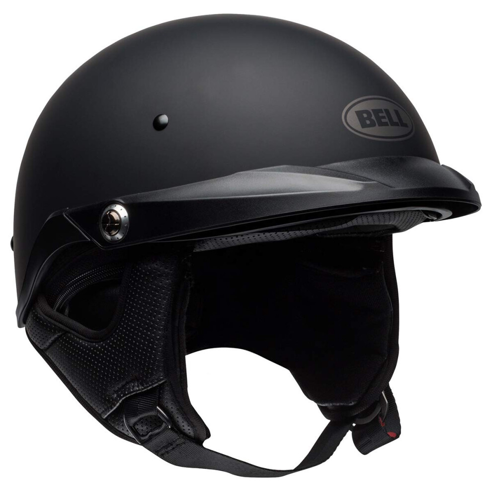 Bell Pit Boss Open-Face Motorcycle Helmet Solid Matte Black Medium