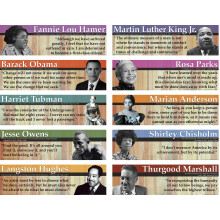 Edupress Notable Black Americans Mini-Pinnwand (EP63643)
