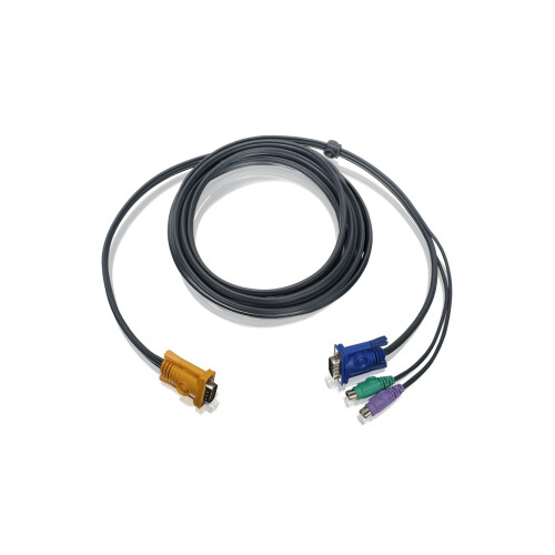 CABLE KVM CONECTADO PS/2 VGA DE 10 PIES