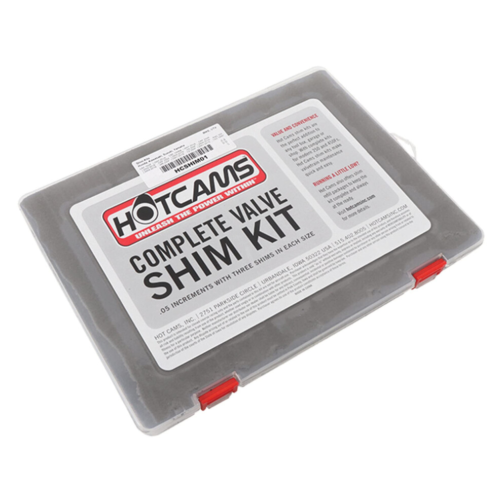 Hot Cams HCSHIM01 Komplettes 7,48-Mm-Unterlegscheiben-Kit, Kompatibel Mit/Ersatz F R 2007 2014 Honda Crf 150R CRF250R Xf RMZ250 WR250F YZ250F 200-image