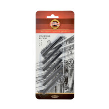 Koh-i-Noor FA8683 Gioconda Artist Charcoal Blocks 6-Pack