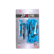 Tees de Golfe Zero Friction Victory 5-Pontas (2-3/4 Pol., Azul, Pacote de 40)