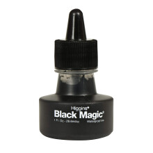 Encre     dessin pigment   e Higgins Black Magic, flacon de 28 g, 44011