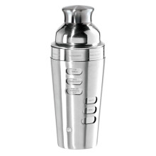 Ogi cadran une boisson Cocktail Shaker-23 oz en acier inoxydable Shaker 8 recettes Le couvercle en acier inoxydable a integre la crepine melangeu