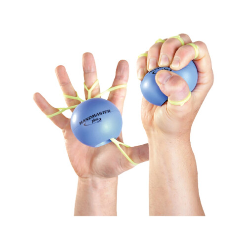 Handmaster Plus Physical Therapy Hand Exerciser - Forearm Exerciser with Stress Relief Ball - Hand Therapy Balls for Exercise Training - Finger