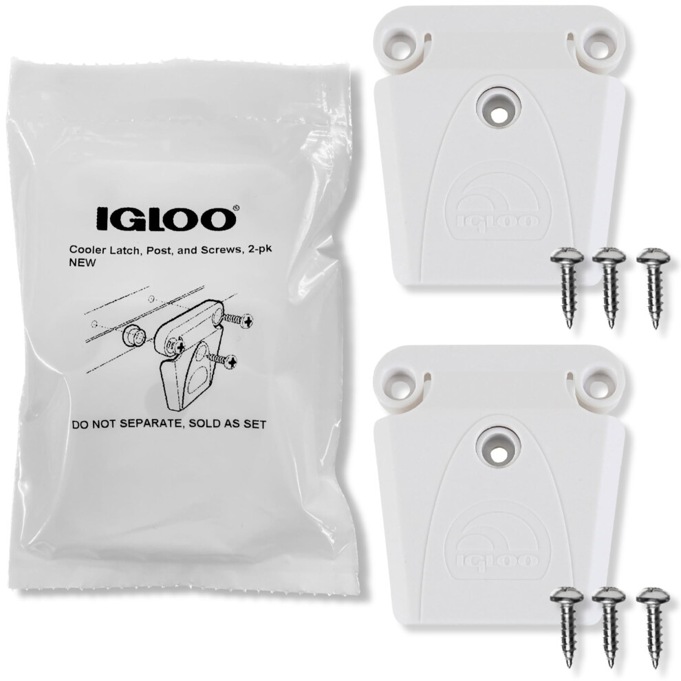 Ensemble de 2 loquets et vis pour glaci  re Igloo (pi  ce n   24013)