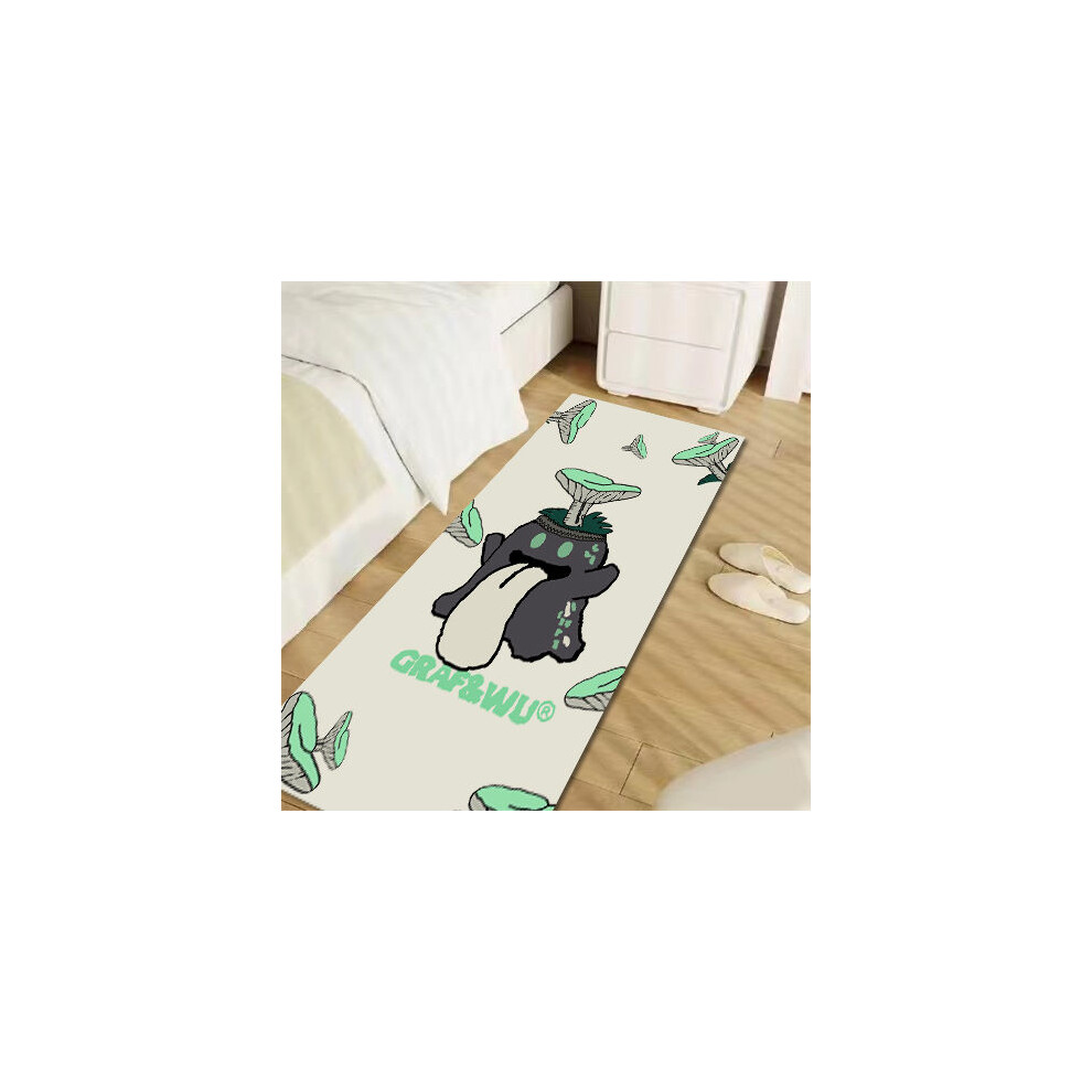 (A-13, 50X80cm 19.7X31.5in) original brand cute ghost flower ghost rectangular creative cute bedside blanket imitation cashmere thickened anti-drop