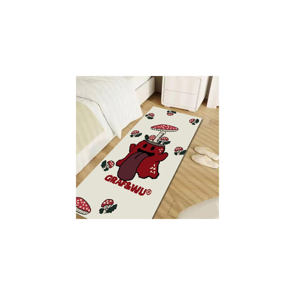 (A-1, 40X60cm 15.7X23.6in) original brand cute ghost flower ghost rectangular creative cute bedside blanket imitation cashmere thickened anti-drop-image-OPC-PGBFFGH-NEW