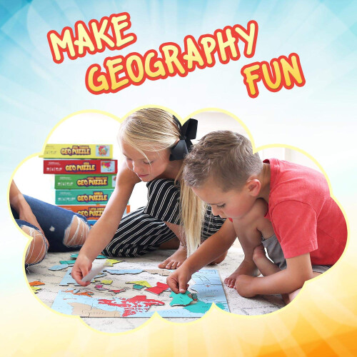 GeoToys Geopuzzle Country-Form 1