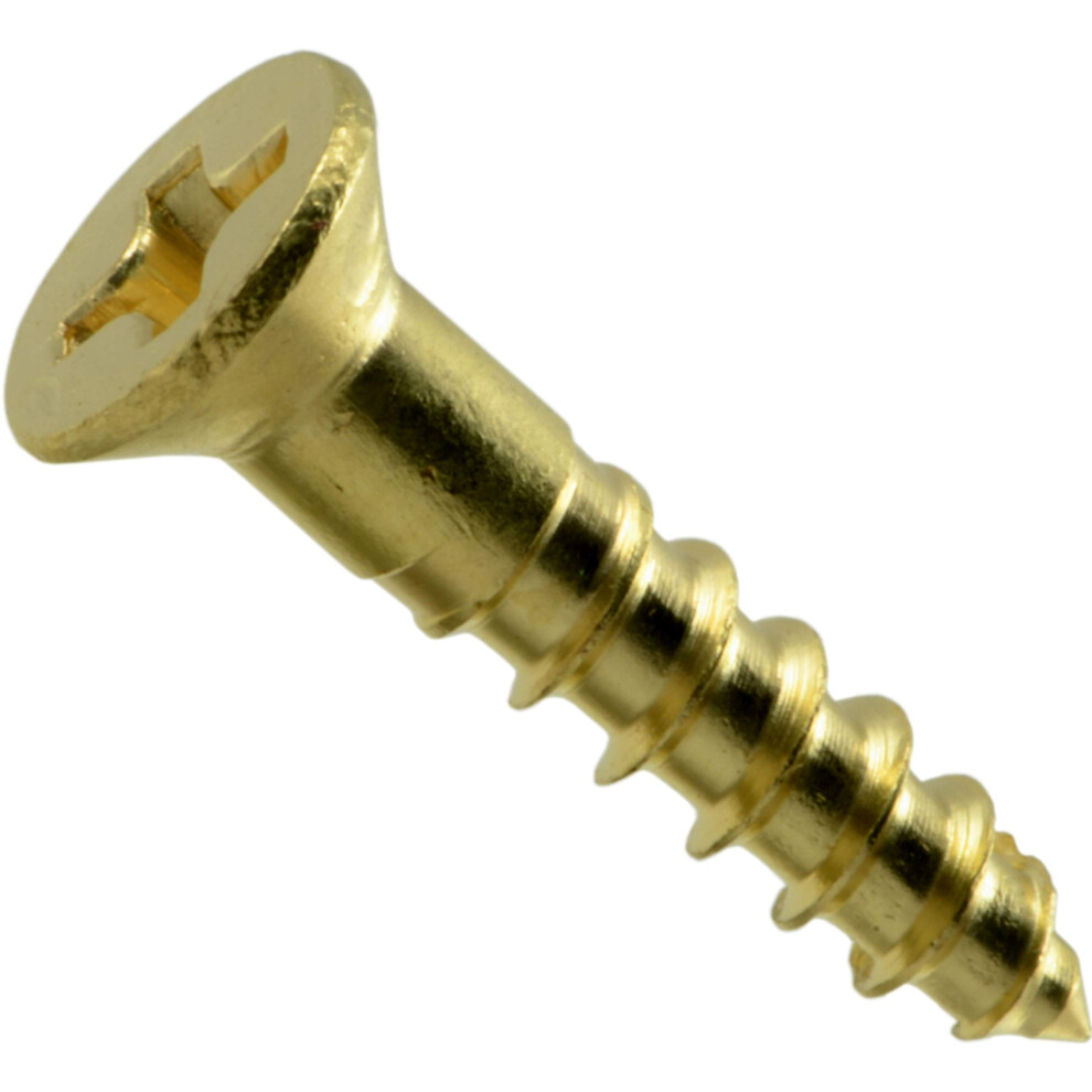 Hard-To-Find Fastener Phillips Flat Wood Screws 5 X 5/8 Piece-100 014973125745
