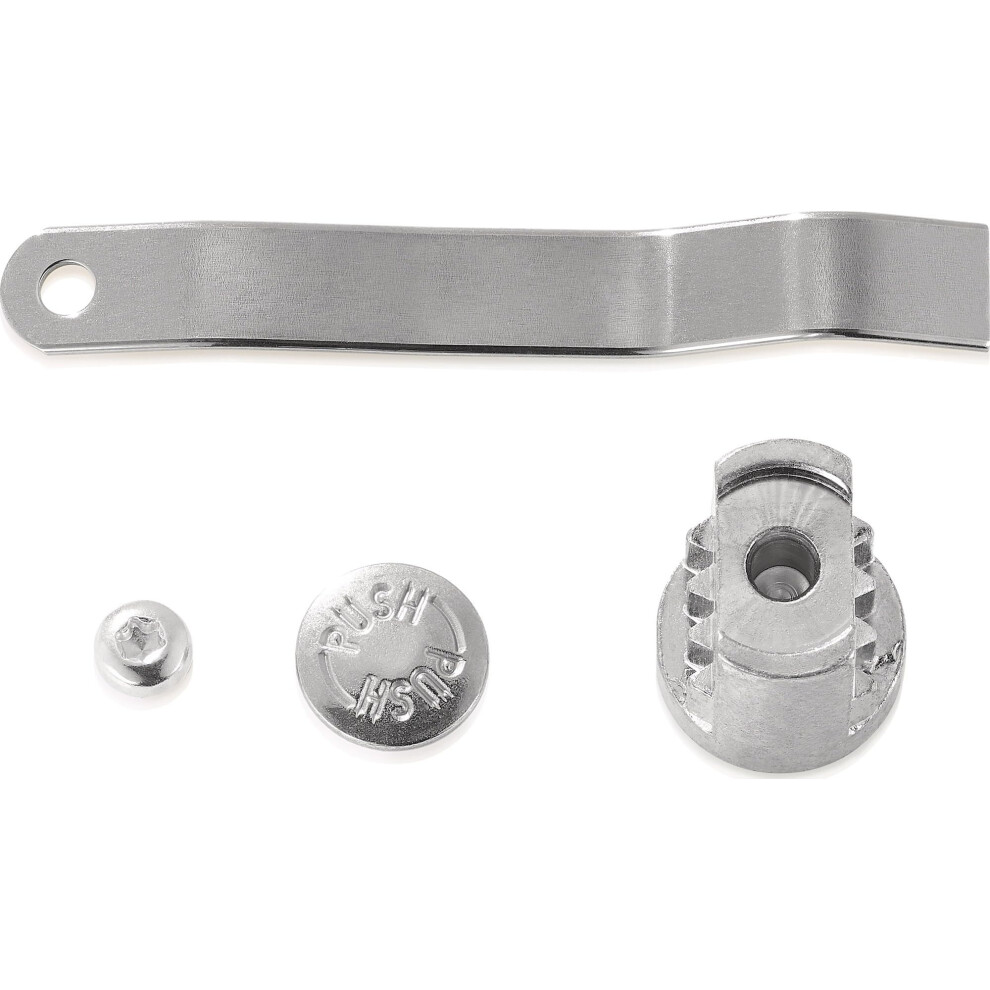 Knipex Pinza Per Meccanica - Con Becchi Mezzotondi Con Tronchese (Pinza A Becchi Di Cicogna) Cromata, Isolati Ad Immersione, Collaudati Vde 200 Mm 26 27 200-image