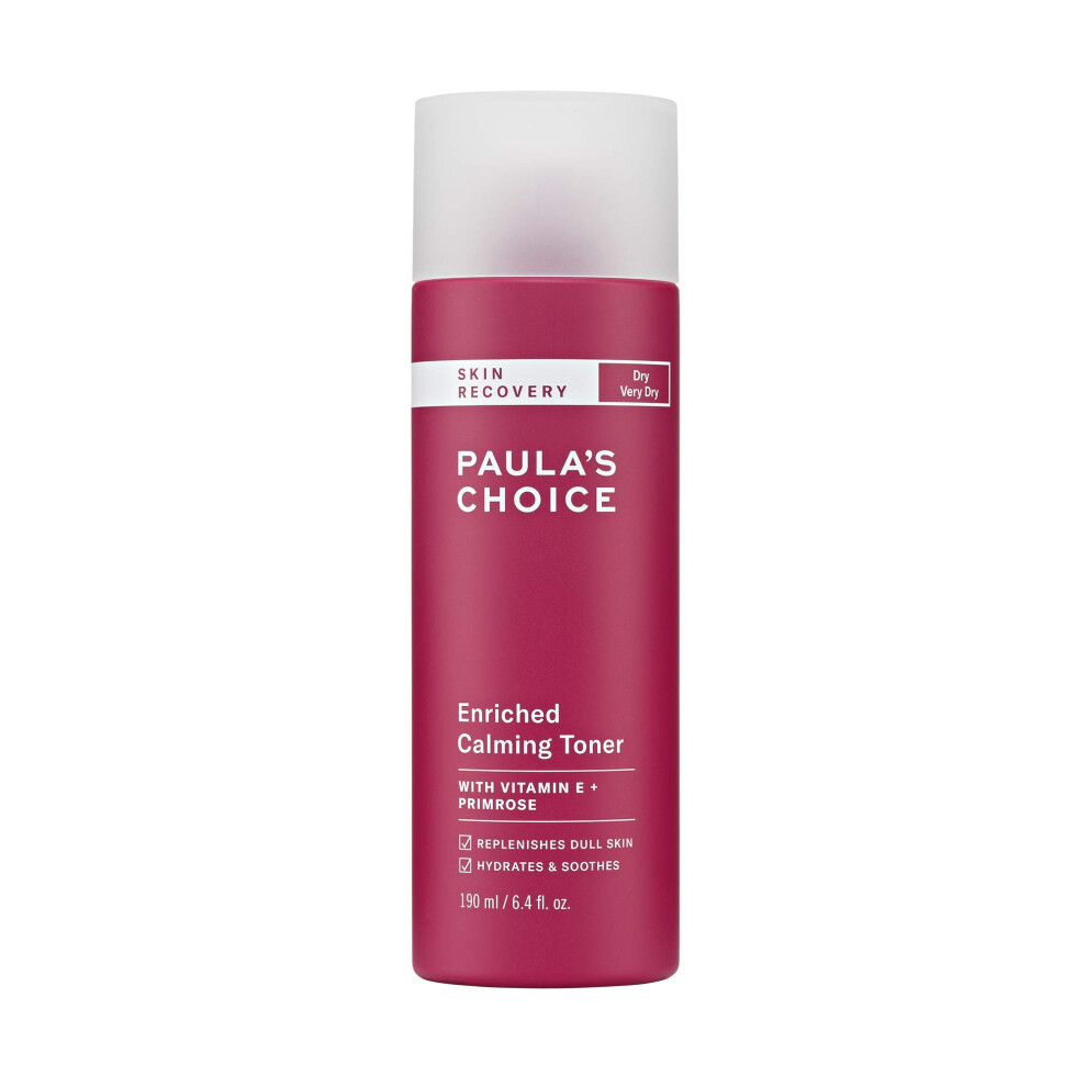 Paula's Choice SKIN RECOVERY Calming Toner  6.4 Ounce Bottle Toner for the Face  for Sensitive Facial Skin and Dry Redness-Prone Skin