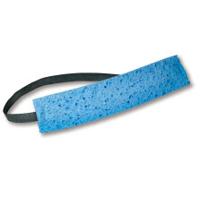 Randa de moletom de Jackson Safety Drybrow para chap   us hards Band Blue Universal Size 16750 Vers   o original (caso de 25)