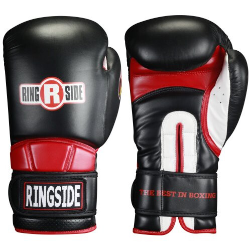 Gants de boxe Ringside Safety Sparring noirs 14 onces