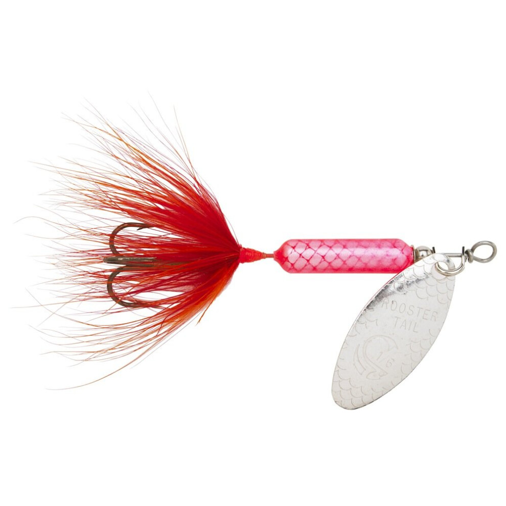 Yakima Bait Wordens 216-FL Rooster Tail in-Line Spinner 12 oz Treble Hook Flame