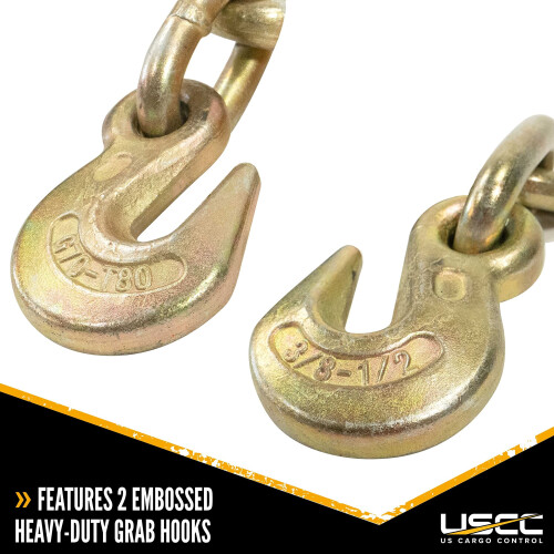 Peerless QuikBinder Plus Ratchet Loadbinder - 3/8""""-1/2"""" US Cargo Control 2