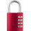 Abus ABUS 145/40 C 40mm Body 4-Dial Resettable Combination Padlock  Red 1