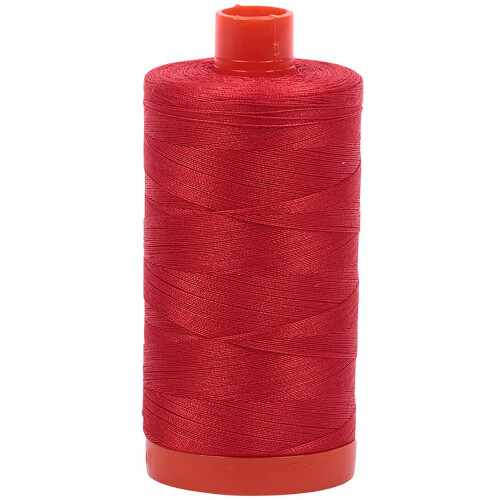Aurifil Mako Bomuldstr?d Solid 50wt 1422yds Paprika