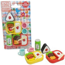 Iwako Japonsk Bento Lunch Eraser Set