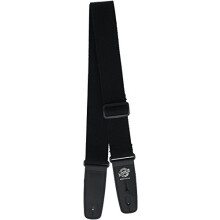 Lock It LIS013C2BLK Profissional Cinta de Algodão de 2" com Extremidades Com Lock, Preto