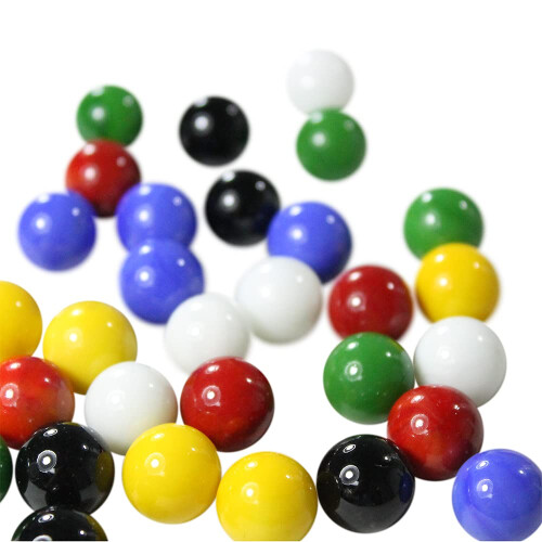Mega Marbles 14mm Spelbyte Marbles - 60 Piece