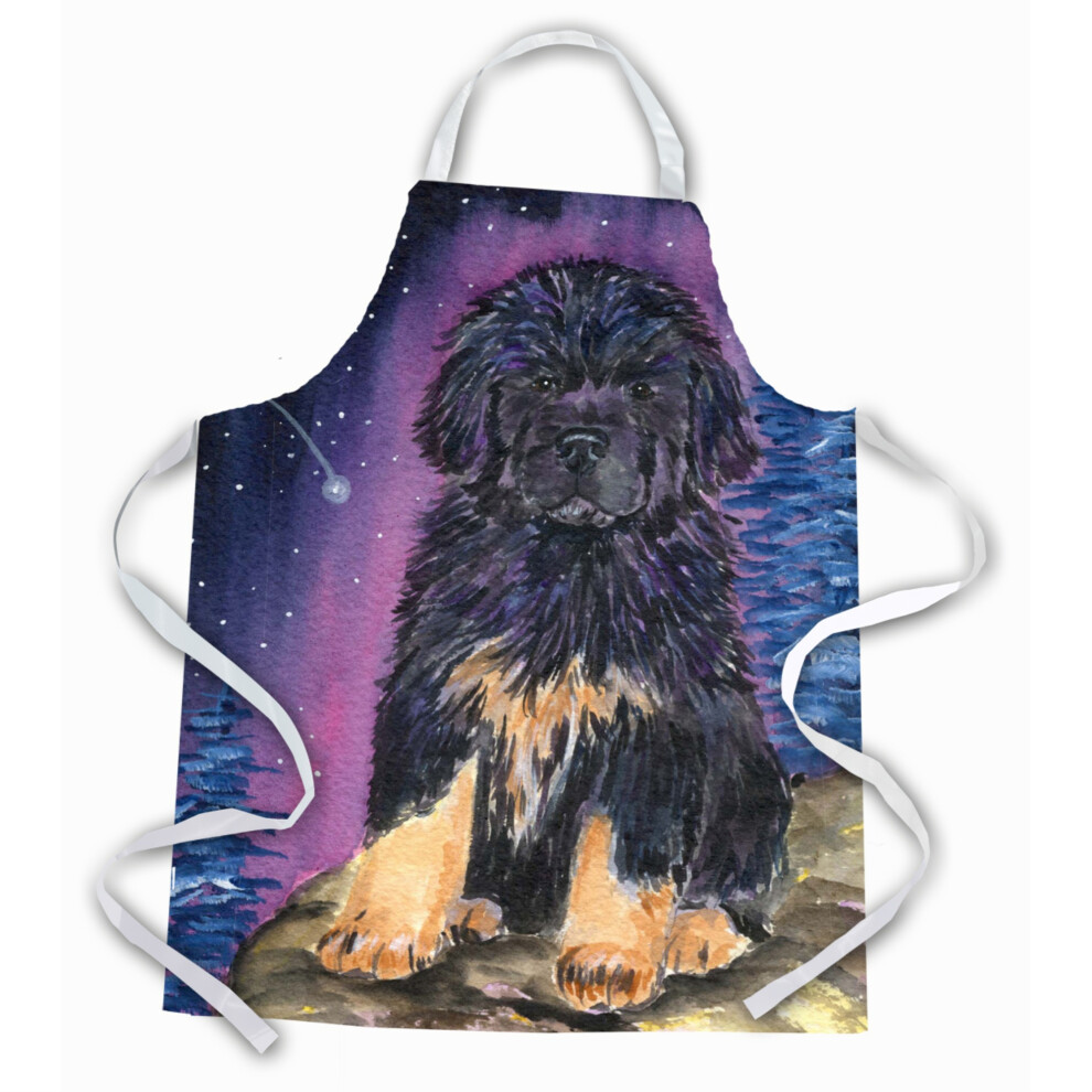 Caroline's Treasures SS8440APRON Sch Rze Starry Night Tibetan Mastiff , Gro , Mehrfarbig-image