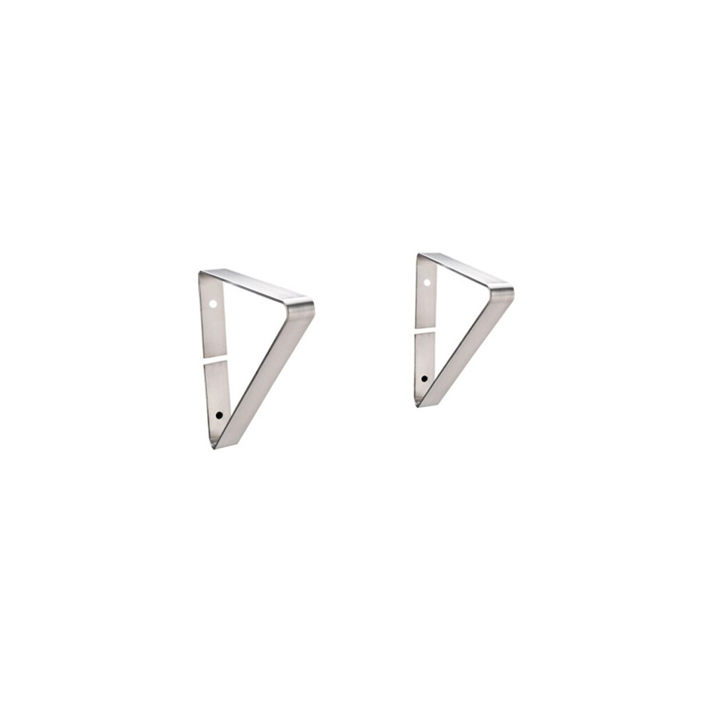 Photos - Kitchen Sink Whitehaus Collection BRACKET4413 Noahs Collection Sink Brushed Stainless Steel BEUGEL4413