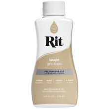Rit All-Purpose Liquid Dye Taupe 8 Fl Oz Pack of 1
