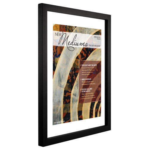 MCS 11x14 Inch Magazine Display Float Frame  Black (40946) 1