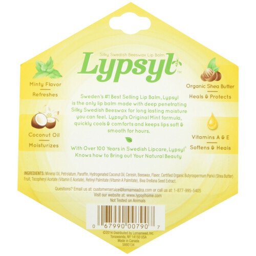 LypSyl LypMoisturizer Original Mint 0,1 oz. 1