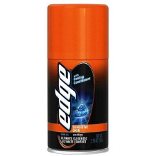 Gel de Afeitar Edge, Piel Sensible con Aloe 2.75 oz (Paquete de 2)
