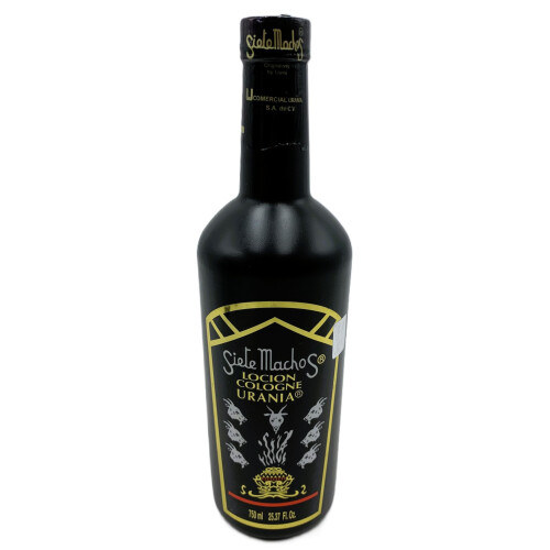 Siete Machos URANIA Cologne Original 750ml (25,37 oz.) (1 Pack)