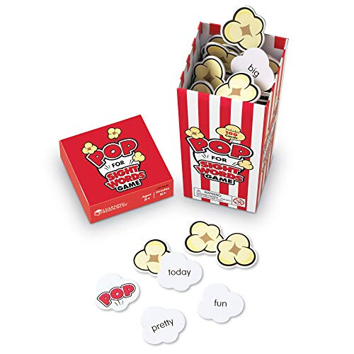 Learning Resources Learning Resources Pop für Sichtwörter Bundle, Sprachförderung, Homeschool oder Klassenzimmer, 2-4 Spieler, 100 Karten, ab 5 Jahren 2