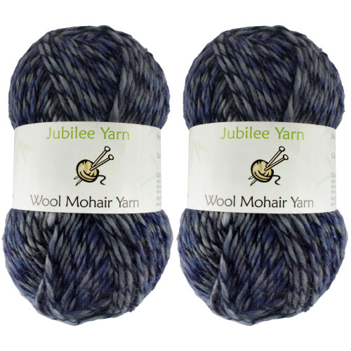 ???a JubileeYarn ap? ?a??? ????? - Ombr? Worsted - 100g/??????? - Phantom - 2 ???????a
