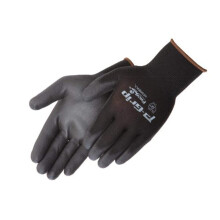 Liberty P-Grip Ultra-ohut polyuretaaniksine, pllystetty kmmenell, 13-kokoinen nylon/polyesterikuori X-Large Black (12 kpl pakkaus)