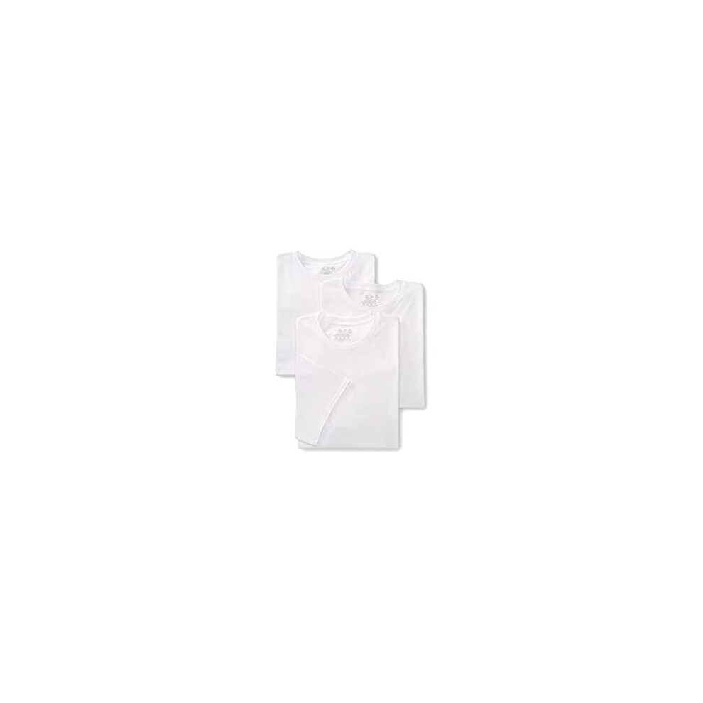Fruit Of The Loom Mens Big And Tall Tag-Free Underwear & Undershirts Undershirts Tall Man - Crew 3 Pack XX-Large Us