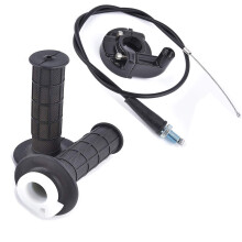 7/8"""" Handle Grip Twist Kaasukaapeli 50cc 90cc 110cc 125cc 140cc 150cc 200cc 250cc ATV/ATC Dirt Bike Mini Bike 4-tahti Mini Bike Pocket Bike