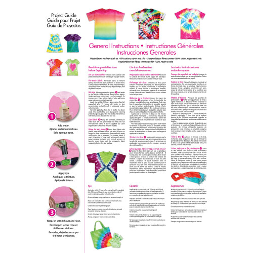 Tulip One-Step 5-Farben-Batik-Sets Neon 2