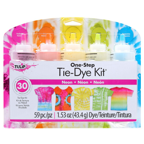 Tulip One-Step 5-Farben-Batik-Sets Neon