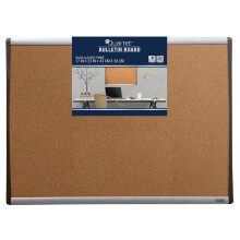 Korkov tabula Quartet 17"""" x 23"""" s ciernym/strieborn m r mom (79373)