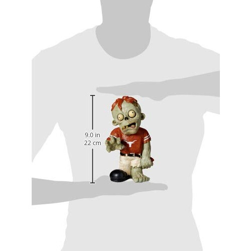 FOCO NCAA Texas Resin Zombie Figur 2