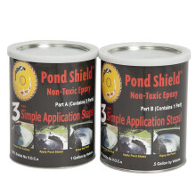 Pond Armor SKU-TAN-GA Ungiftige Epoxidfarbe zum Schutz von Teichen, 1,5 Gallonen, Hellbraun