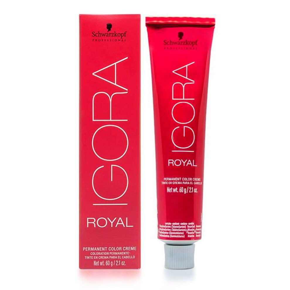 Schwarzkopf Professional Igora Royal Cr   me Colorante Permanente Blond Beige Pastel 60 g