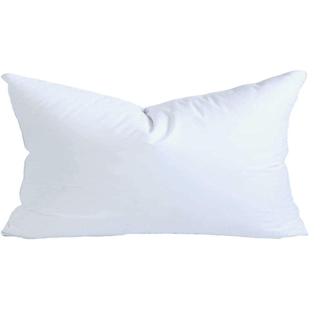 Coussin lombaire MoonRest 13x21 pouces en duvet synth   tique alternatif pour housses de canap   , coussin d   coratif et oreiller de lit