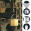 Master Lock Κλειδώμα V Line 30mm τύπου κλειδιού 142 Χάλκινο κλειδαριά με ίδιο κλειδί 2