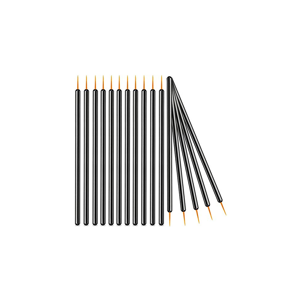 Kingmas 100 Pack Disposable Eyeliner Brushes Applicator Makeup Eye Liner Wands