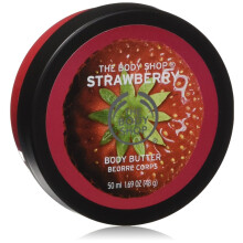 The Body Shop Strawberry Body Butter - Nourishing & Moisturizing Skincare for Normal Skin - Vegan - 1.69 Oz