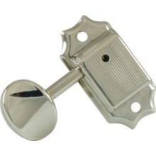 Gotoh Vintage Oval Knob Mechaniken Nickel (3 pro Seite)