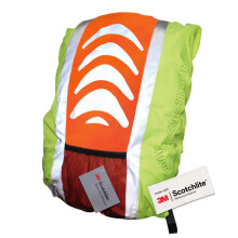 Coprizaino riflettente Salzmann 3M ad alta visibilit , impermeabile e resistente alle intemperie, ideale per ciclismo, corsa ed escursionismo.