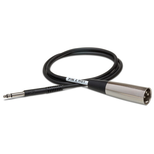 Hosa TTX-103M Balanced Interconnect TT TRS til XLR3M 3 fod